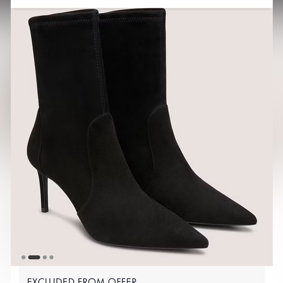 Stuart Weitzman Power Bootie 75 - Picture 3 of 9